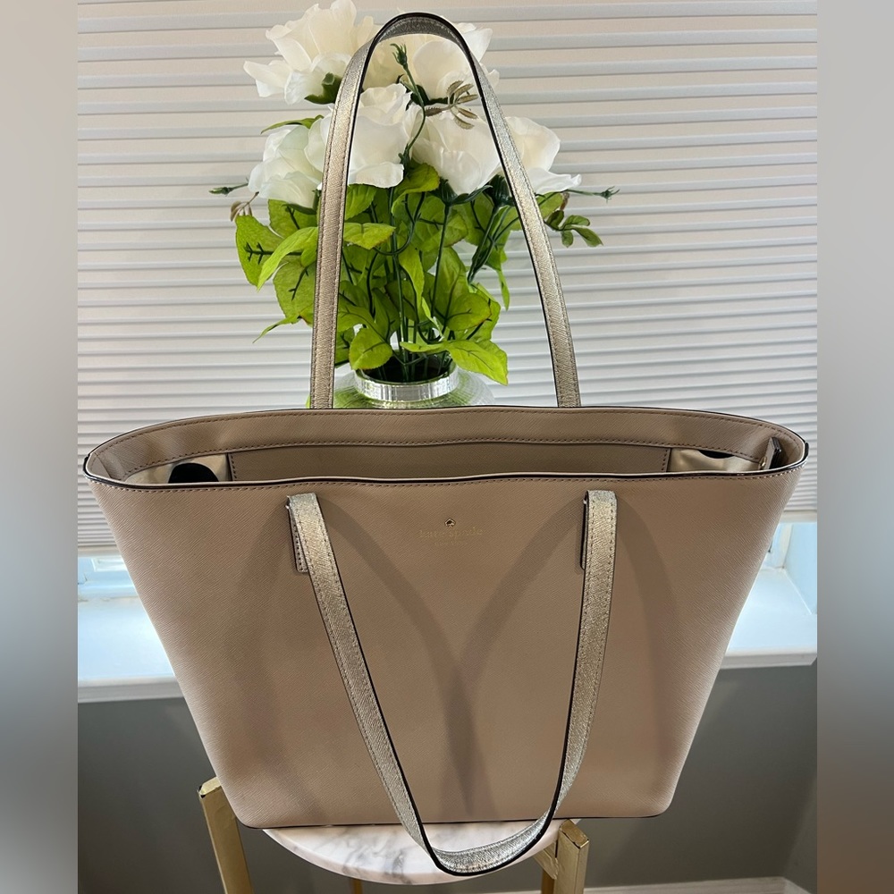 Beige authentic Kate Spade bag